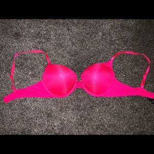 Smart And Sexy Hot Pink Push-up Bra